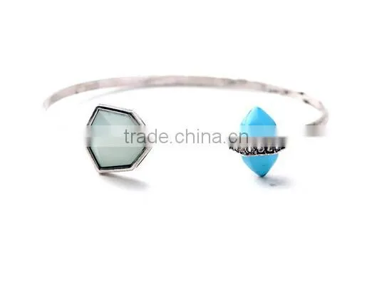 New York Best Selling Simple Natural Stone Boho Bracelet/ photo-5