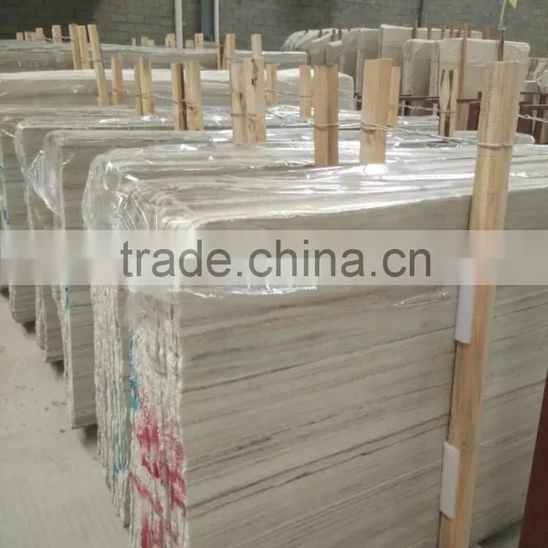 Crystal Wood White Marble Big Slabs photo-5