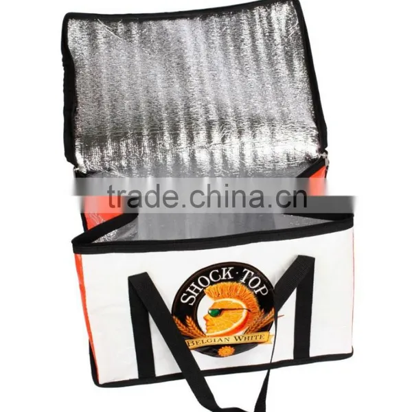 Custom neoprene cooler bags/wine cooler bags/flat folding cooler bag
