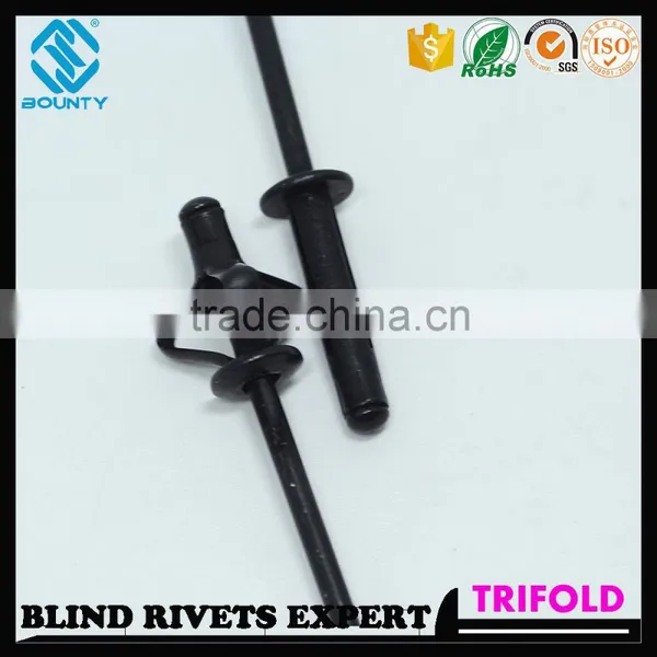 HIGH QUALITY FACTORY BLACK OXIDATION COLOR LOAD SPREADING RIVETS FOR GLASS CURTAIN WALL photo-6