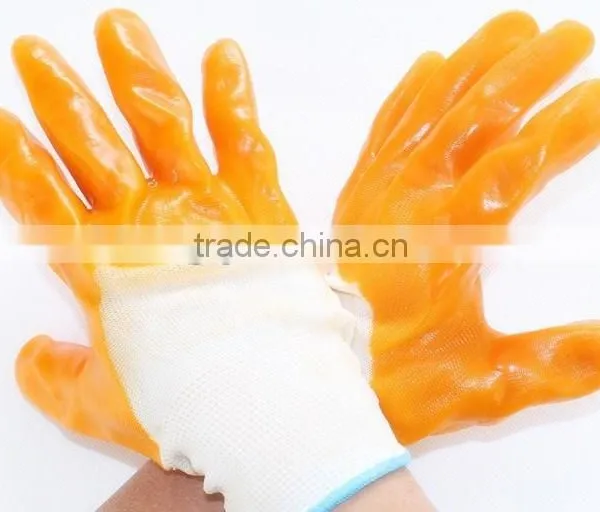 High Quality PVC Fully Dipped Safety Gloves photo-2