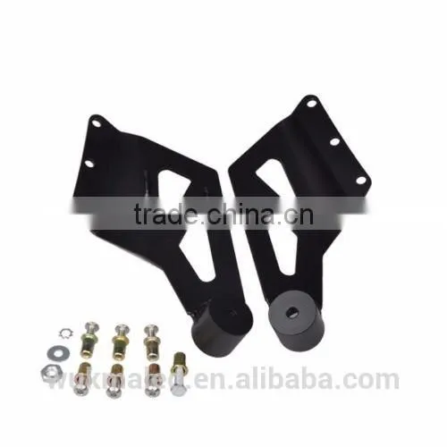 Pair Dodge RAM 1500 2500 3500 50" Straight LED Work Light Bar Roof Mount Brackets photo-2