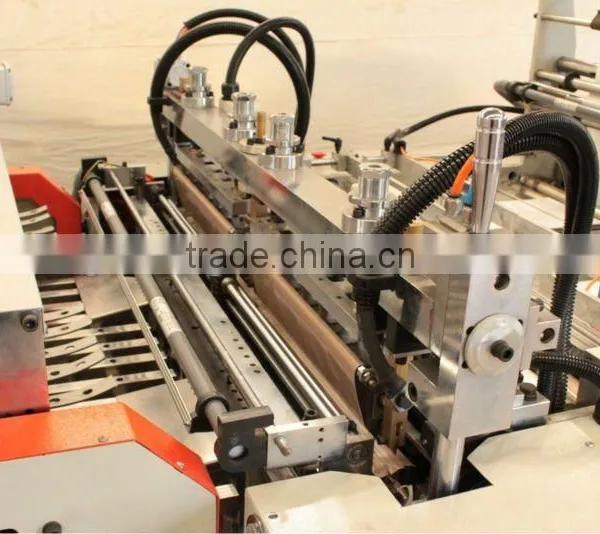 Dual Servo Motor Driven Full Automatic High Speed T-Shirt Bag Making Machine photo-4
