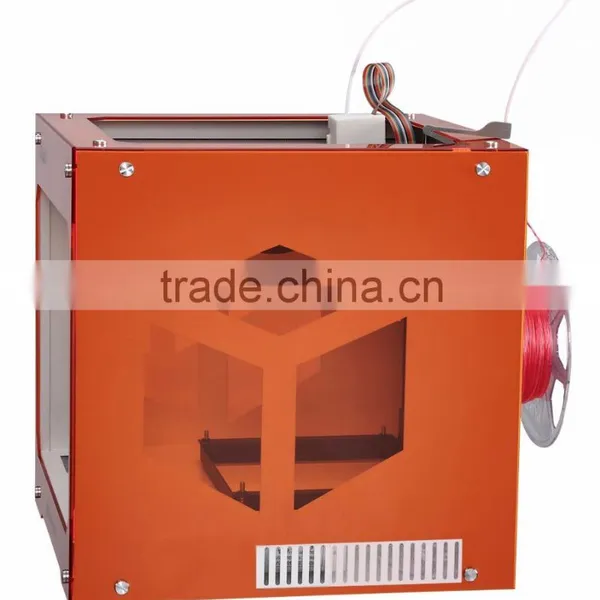 Desktop Type Digital Heated Bed 3d Printer for Rapid Prototyping Parts photo-5