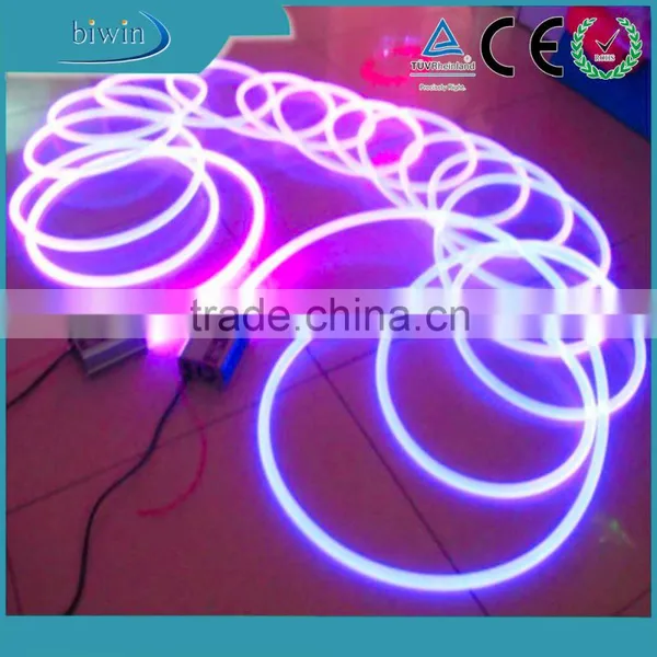 Transparent PVC Side Glow Optic Fiber Light Decoration for Pool Lights photo-3