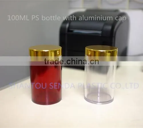 Acrylic Containers Wholesale, OEM Acrylic Airless Bottle, Acrylic Jars Bottles Gold Luxury photo-5