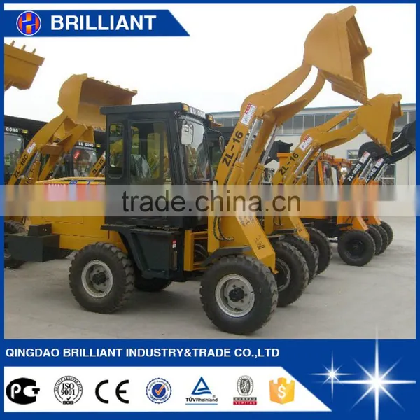 Cheap Price 1.6 Ton Lawn Tractor Mini Front End Loader photo-3