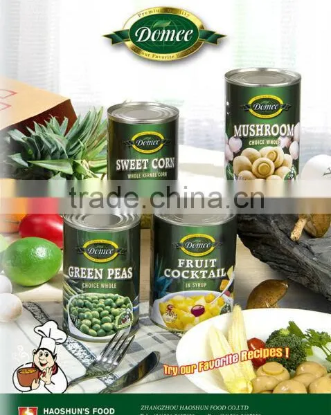 Canned Mix Vegetable Seasoned Vegetable Green Peas and Carrot