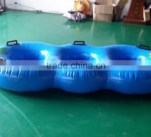 Lanqu Cheap Swimming Inflatable Floating Ring Pool Floating Mat 2 Ring 3 Ring photo-4