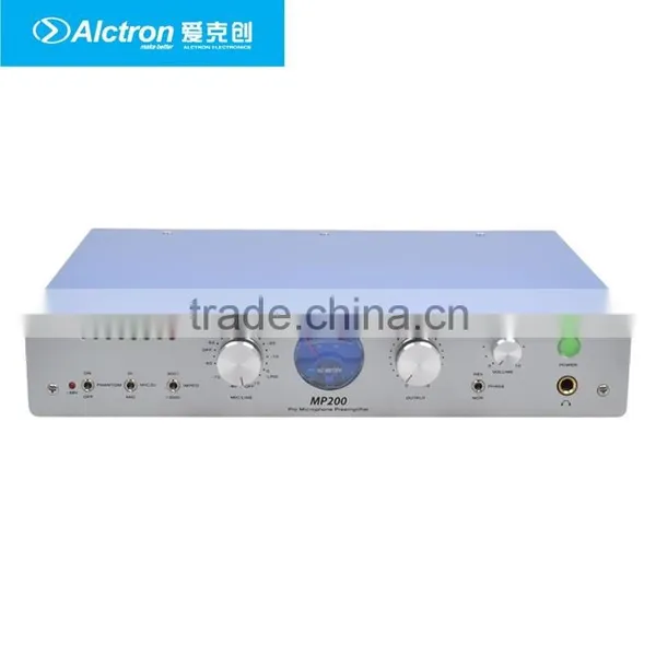 Alctron MP200 Classic Microphone/Line Preamplifier, Microphone Preamplifier, Pro Mic Preamp photo-3