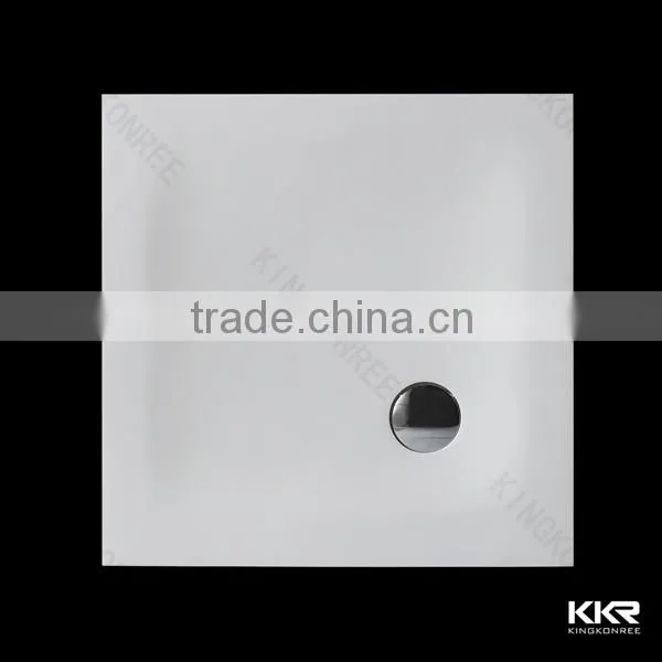 solid surface composite stone shower tray price