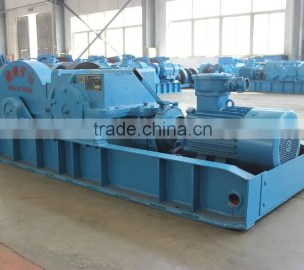 hydraulic electric pulling winch