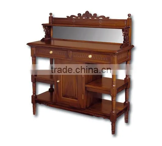 Mahogany Cheveret Ornament Indoor Furniture.