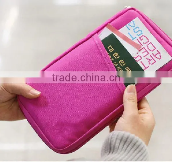 Durable Waterproof Travel Document Wallet Passport Holder Organizer photo-2