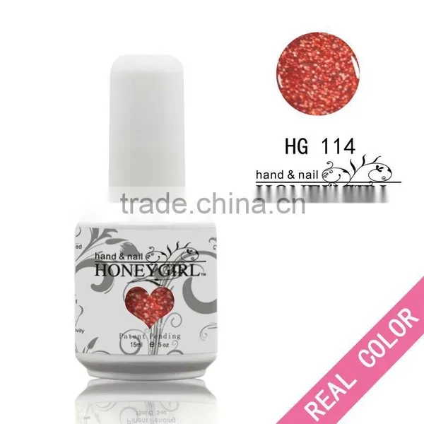 Fashion Polish Soak off Nail Gel Flavored Nail Polish