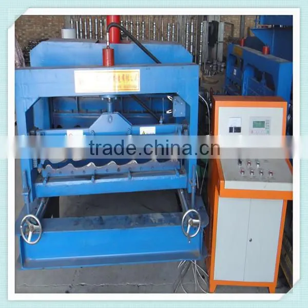 1100 Tile Forming Machine Type And Corrugated Roof Tile Roof Use Galvanized Roofing Sheet Roll Forming Machine photo-2