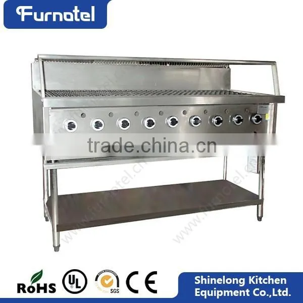 Commercial Kitchen Equipment Heavy Duty Professional Bbq Gas Grill photo-5