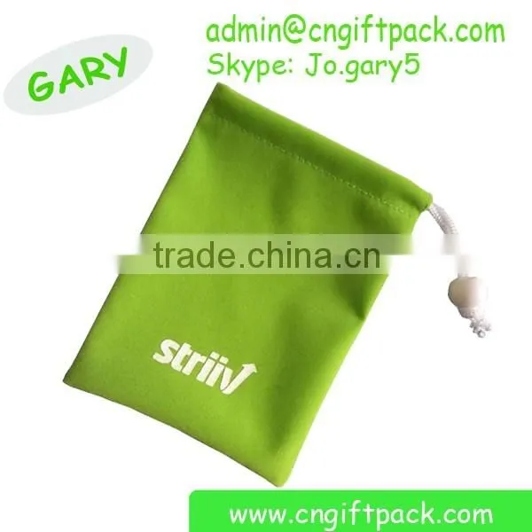 Light Grey Printed Velvet Phone Case Packaging Bags photo-4
