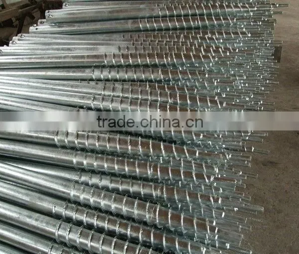 Helix Ground Screw for Solar pv Plant photo-3