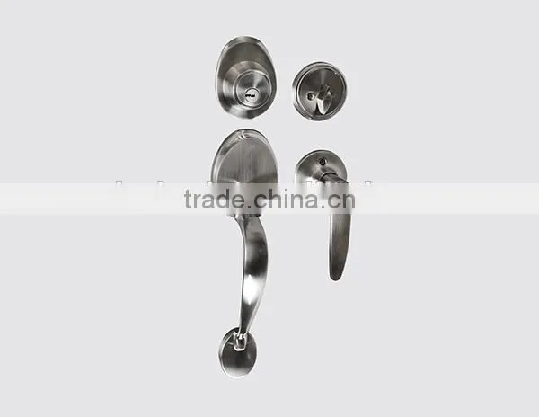 2016 Best Seller Euro Standard Zinc Alloy Satin Nickel and Bright Nickel Finish Middle Plate Reversible Mortise Lock Door photo-4