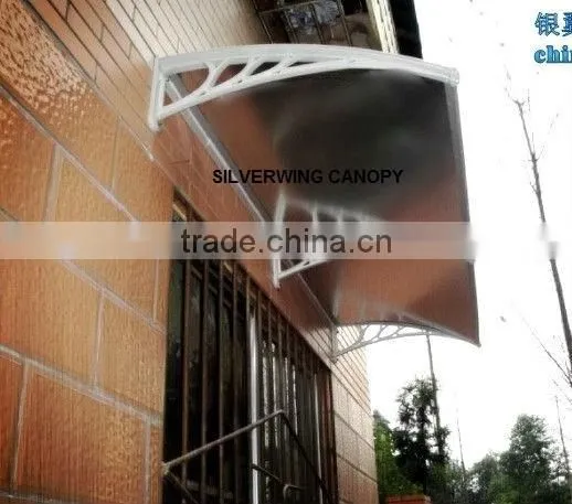 DIY Polycarbonate Canopy for Window and Door Fittings and Balcony Canopy Wholesale photo-3