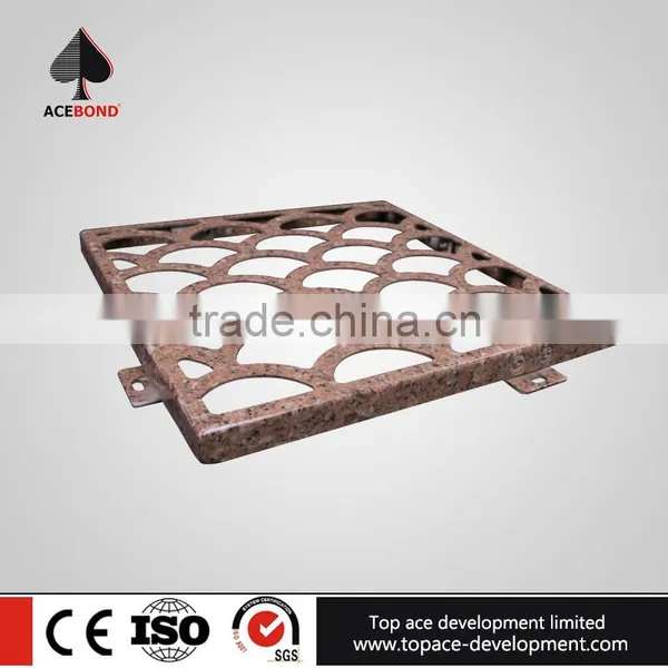 The Most Widely Used 300x300mm Decorative Aluminum Sheet Metal Building Facades photo-5