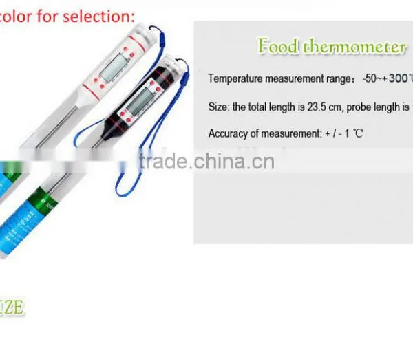 Kitchen Cooking Outdoor Bbq Digital Meat Thermometers for Temperature With Probe TL-FT01 photo-4