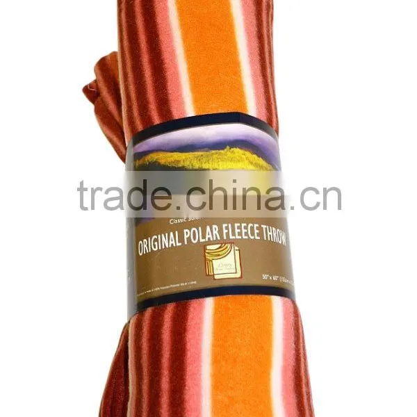 Colorful Cheap Promotional Printed Polar Fleece Gifts Blanket photo-6