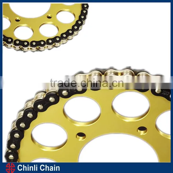 Standard Multicolored Motorcycle Chain, Durable Motorcycle Roller Chain photo-5