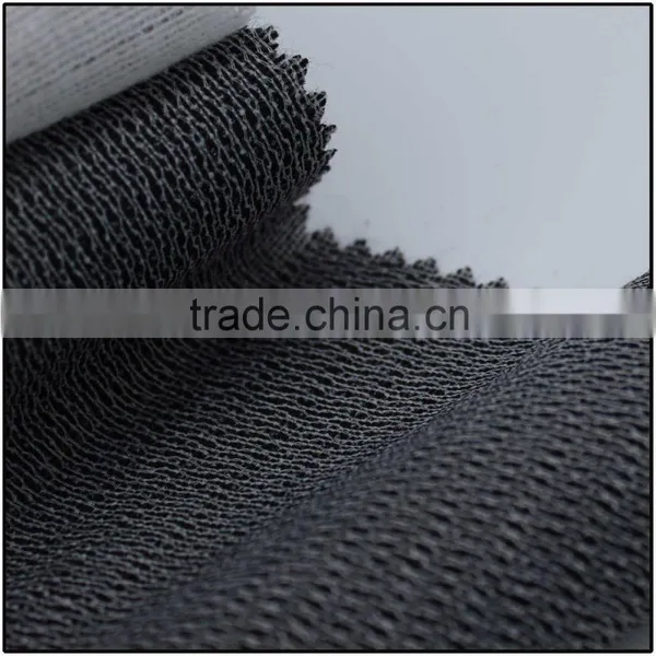 Tricot Knitted Tricot Knitted Interface Fabric High Class Twill Woven Adhesive Interlining for Men's Sutis&jackets photo-3