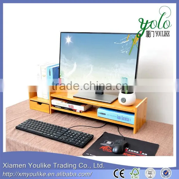 Natural Bamboo Desk Accessories Bamboo Organizer Stationery Accessories photo-2