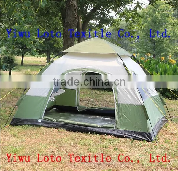 3-4 Persons Automatic One Layer Camping Tent