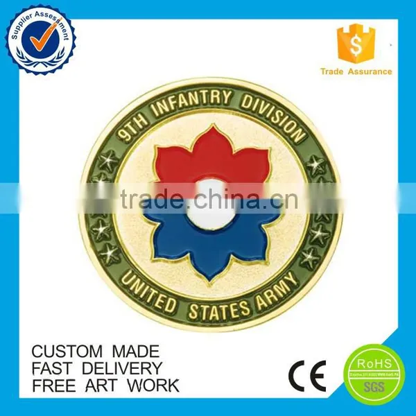 Good Quality Zinc Alloy Challenge Metal Coin for Sale photo-5