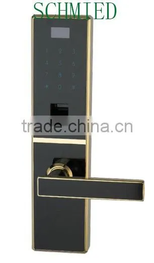 2015 Best Seller Fingerprint Password Mechanical Keys With the Mechanical Keys Polished Chrome and Gold