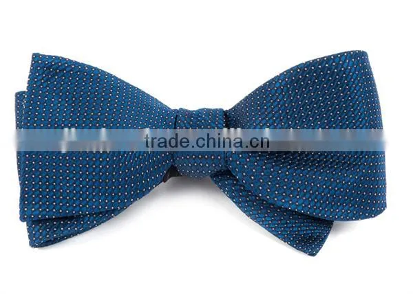 2016 Latest Pattern High Quality Silk Wool Woven Bowties photo-5