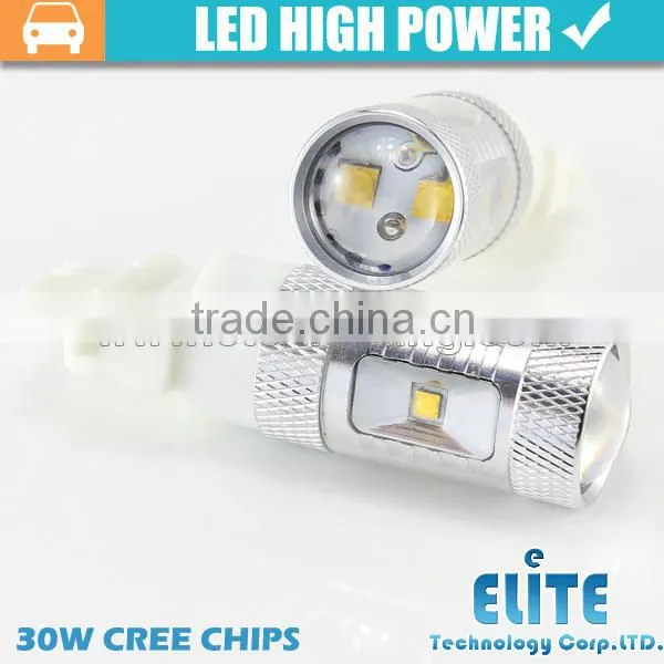 12V 30W Car Led Turn Light Bulb T25 Light Auto Amber 3156 Led photo-2