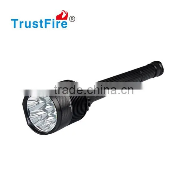CREE Flashlight 8000LM Rechargeable Flat Lens Led Hiking Flashlight TrustFire X100 Camping Flashlight With CE FCC Certification photo-2