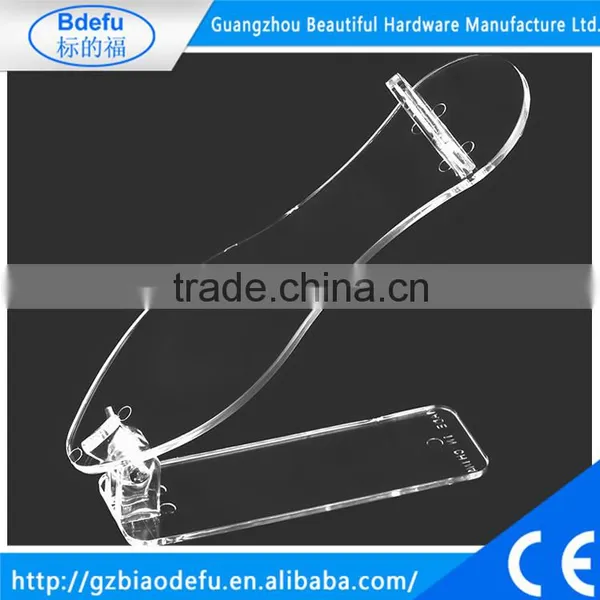 Clear Plastic Shoe Rack for Shoe Shop