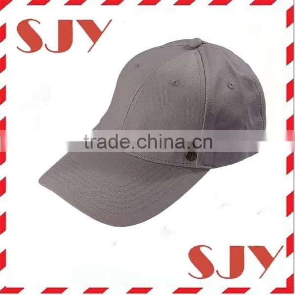 100% Cotton Metal Buckle Back Decoration Adjustable Baseball Cap photo-6