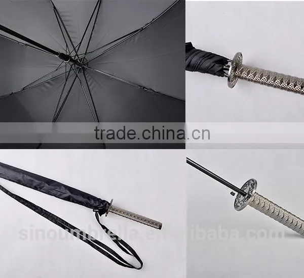 China Wholesale Custom 2015 Cheap Promotion Straight Umbrella photo-2