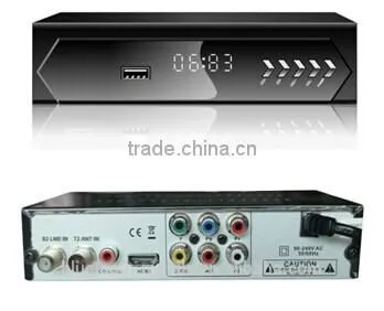 TV Receiver Mini Dvb s2 Dvb t2 Combo Decoder