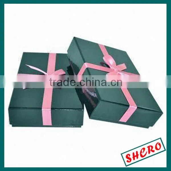 Luxury Gift Box Paper Box For Christmas,Valentine With Ribbon