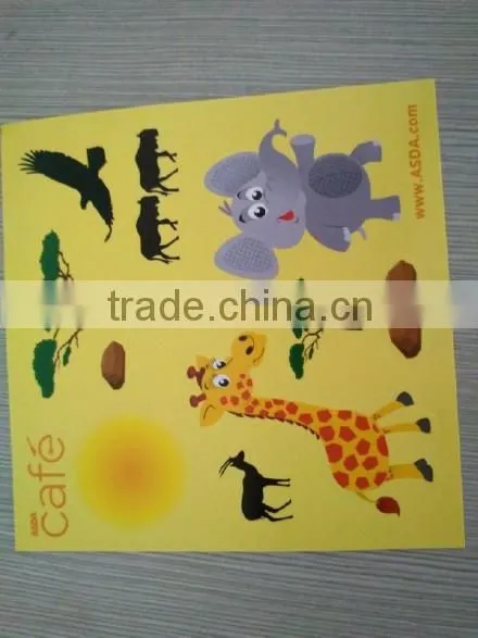 OEM Custom One Sheet Inner Die-cut Paper Sticker photo-3