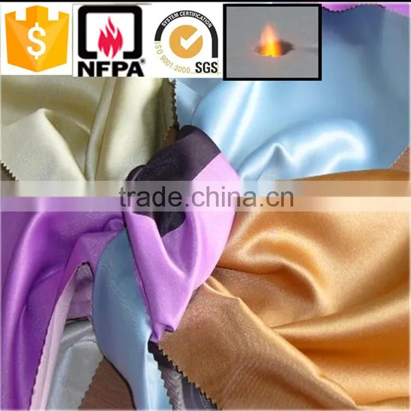 China Suppliers High Quality Luxury Brilliant 100% Polyester Blackout Fabric for Curtain Upholstery