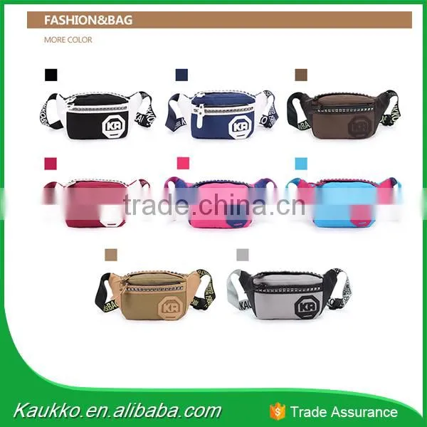 Canvas Women Messenger Bag Waist Belt Running Bag photo-5
