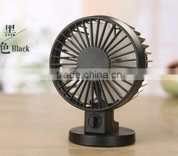 Hot Sale OEM USB Fans With Colorful Style Ajustable Switch Double Leaves Mini Fans photo-4