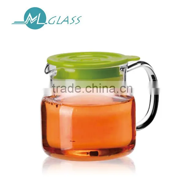 Wholesale Glassware Suppliers High Borosilicate Water Filter Pitcher for 500ml photo-4