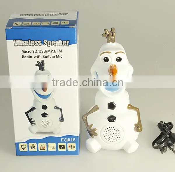 2015 Snowman Cartoon Kids Bluetooth Speaker Shenzhen New photo-6