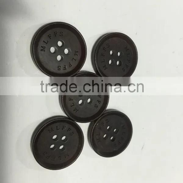 Custom Laser Logo Corozo Nut Buttons photo-3