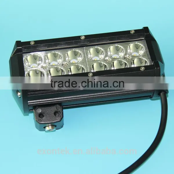 Aftermarket Car Parts 36W Work Lamp Flood 2 Row Led Offroad Light Bar Prompt Shipment photo-4